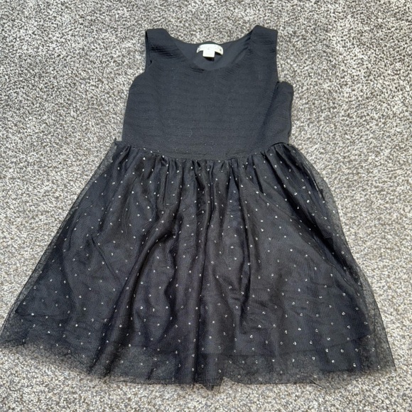 Knit works black sparkle dress - Picture 1 of 4